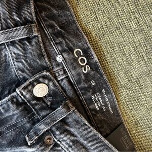 COS Charcoal Denim Trousers